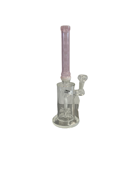 15" No Logo Pink Neck Bong