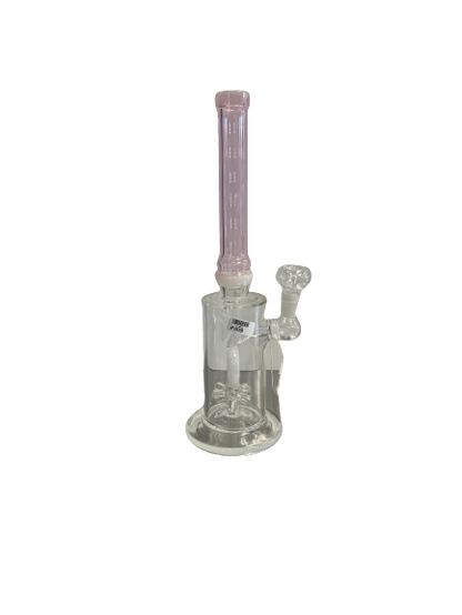 15" No Logo Pink Neck Bong