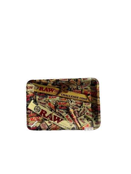 RAW Mixed Items Metal Rolling Tray