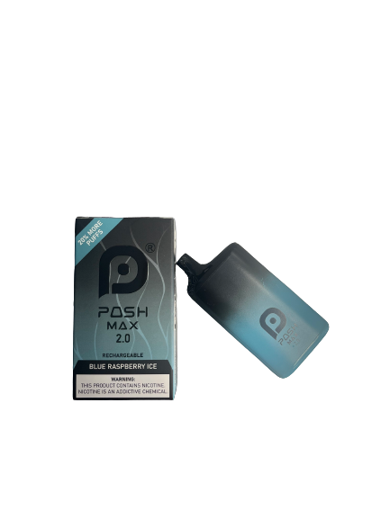 Posh Max 2.0 5200 Puffs Blue Raspberry Ice