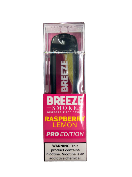 Breeze 2000 Puffs Raspberry Lemon