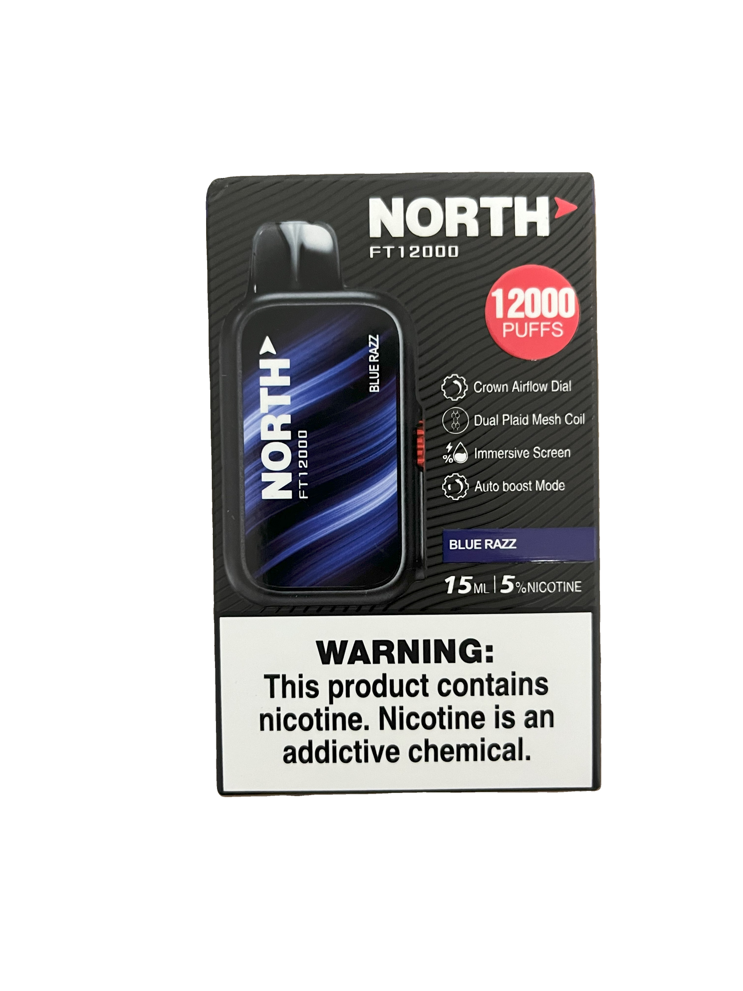 North FT12000 Blue Razz