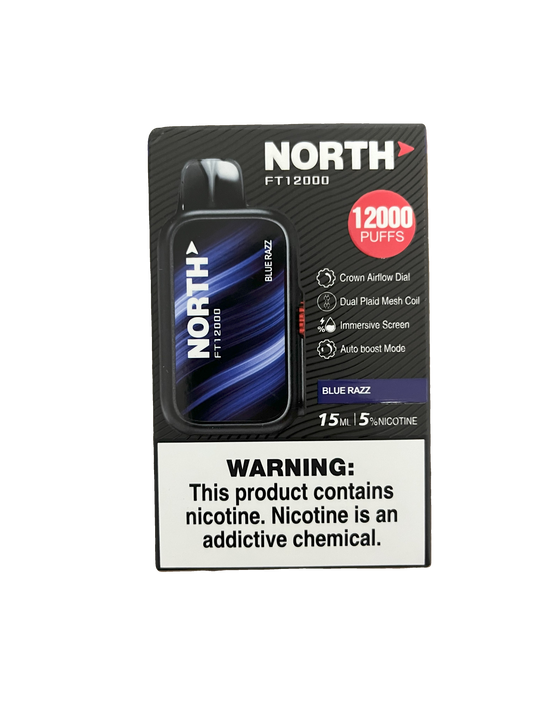 North FT12000 Blue Razz