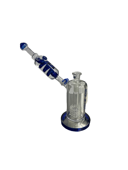 Phoenix Blue Swirl Bong