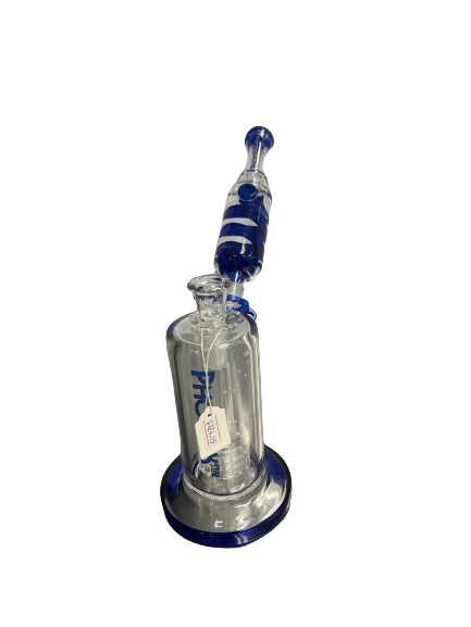 Phoenix Blue Swirl Bong