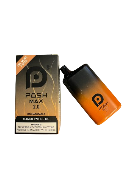 Posh Max 2.0 5200 Puffs Mango Lychee Ice