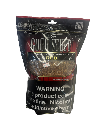 The Good Stuff Premium Pipe Tobacco Red 1lb