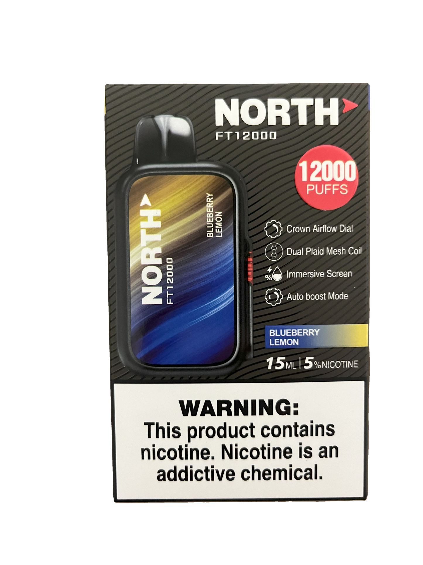 North FT12000 Blueberry Lemon